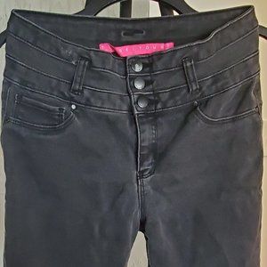 Black Tinseltown High-Waist Jeans